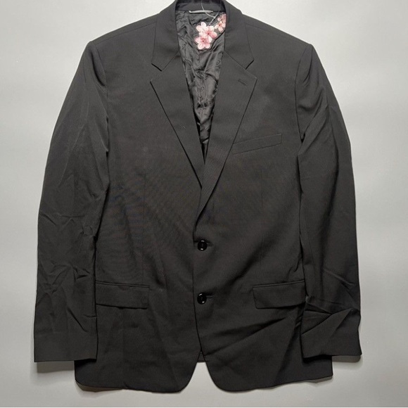 Dior x Hajime SORAYAMA cherry flowers Black Blazer sz54 (L/slim XL) - Picture 1 of 11